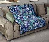 Shell Design Pattern Premium Quilt