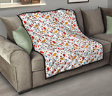 Canada Pattern Print Design 03 Premium Quilt