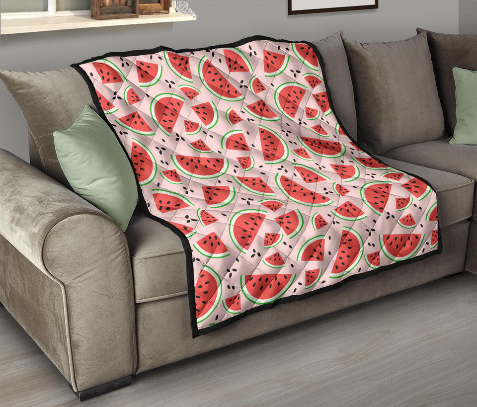 Watermelon Pattern Premium Quilt