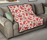 Watermelon Pattern Premium Quilt