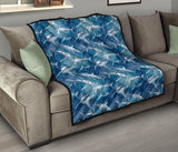 Shark Hand Drawn Premium Quilt