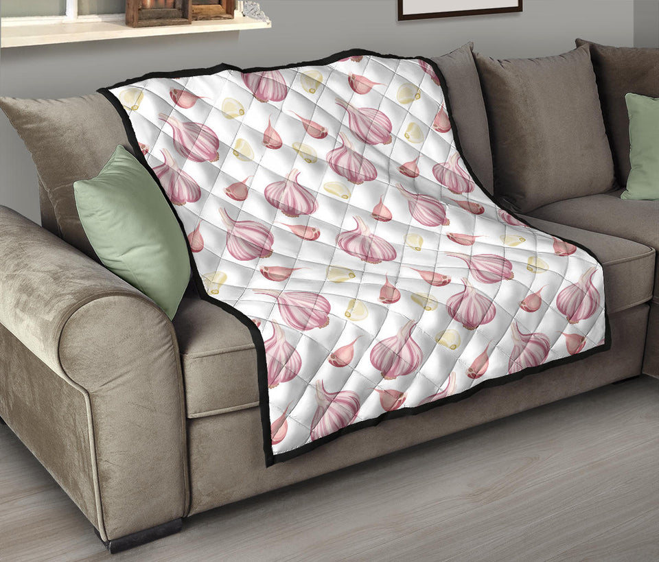 Garlic Pattern Premium Quilt