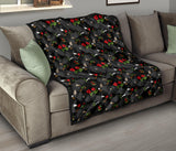 Eagle Pattern Print Design 04 Premium Quilt