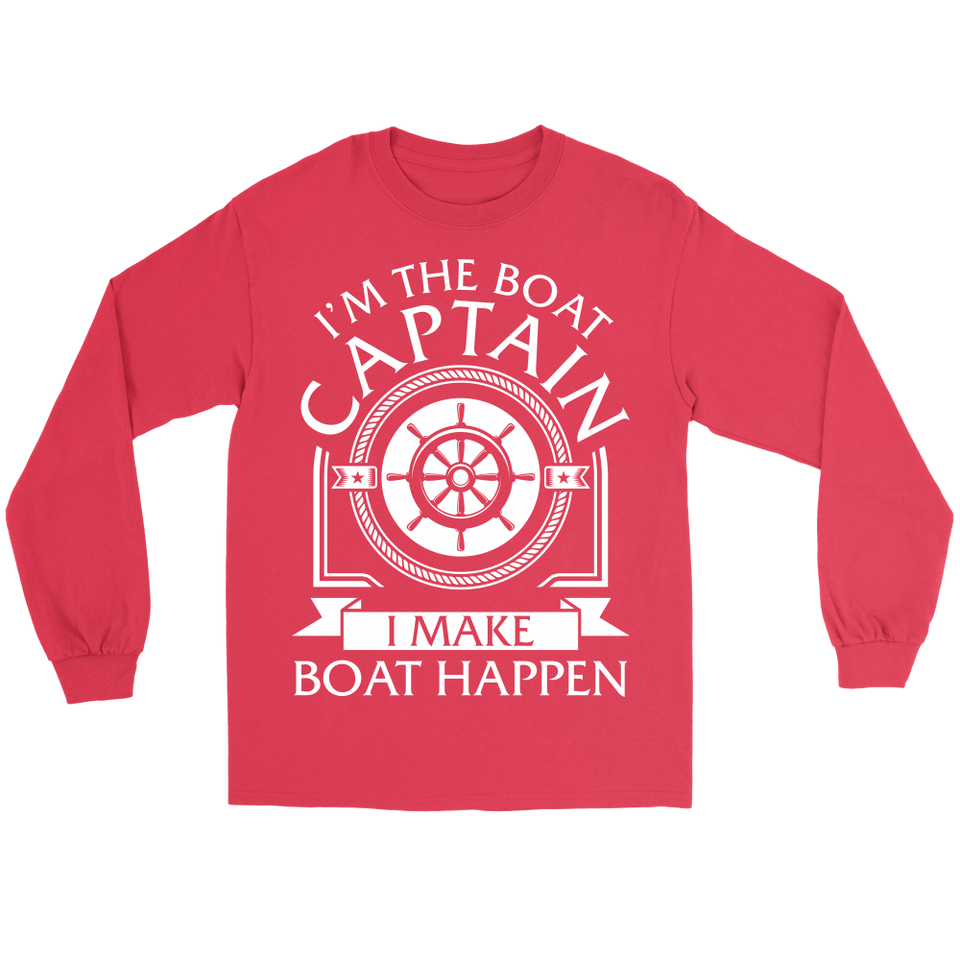 Shirt-I'm The Boat Captain I Make Boat Happen ccnc006 bt0165