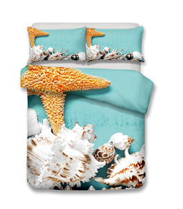 Starfish Bedding Coastal Bedding Nautical Bedding Beach Bedding Ccnc006 Bt0229