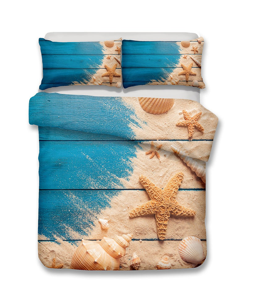 Starfish Bedding Coastal Bedding Nautical Bedding Beach Bedding Ccnc006 Bt0225