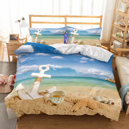 Anchor Bedding  Nautical Bedding Beach Bedding Ccnc006 Bt0223