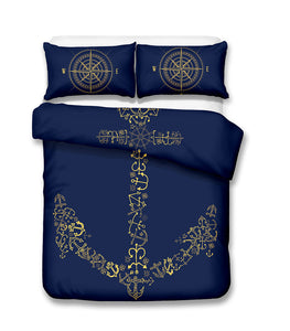 Anchor Bedding  Nautical Bedding Ccnc006 Bt0222