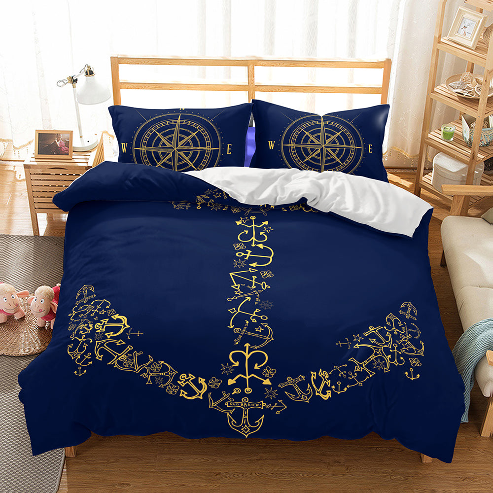 Anchor Bedding  Nautical Bedding Ccnc006 Bt0222