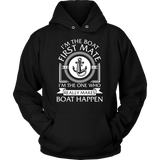 Shirt-I'm The Boat First Mate I'm The One Who Really Make Boat Happen ccnc006 bt0166