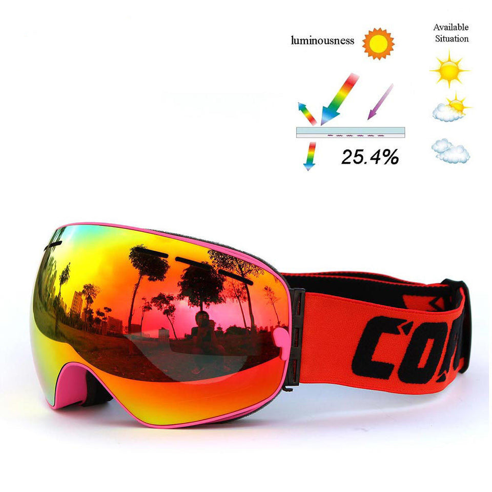 Snowboard Goggles Lens Uv Anti-Fog Dust For Men And Women Ccnc004 Sw0026