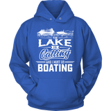 Shirt-Lake is Calling And I Must Go Boating ccnc006 bt0015