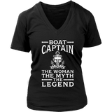 Shirt-Boat Captain The Woman The Myth The Legend ccnc006 bt0077