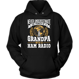 Shirt-Never Underestimate The Power of a Grandpa With a Ham Radio V.2 ccnc001 hr0028