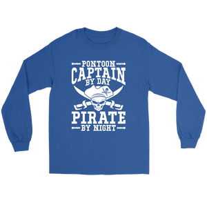 Shirt-Pontoon Captain By Day Pirate By Night ccnc006 ccnc012 pb0056