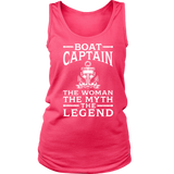 Shirt-Boat Captain The Woman The Myth The Legend ccnc006 bt0077