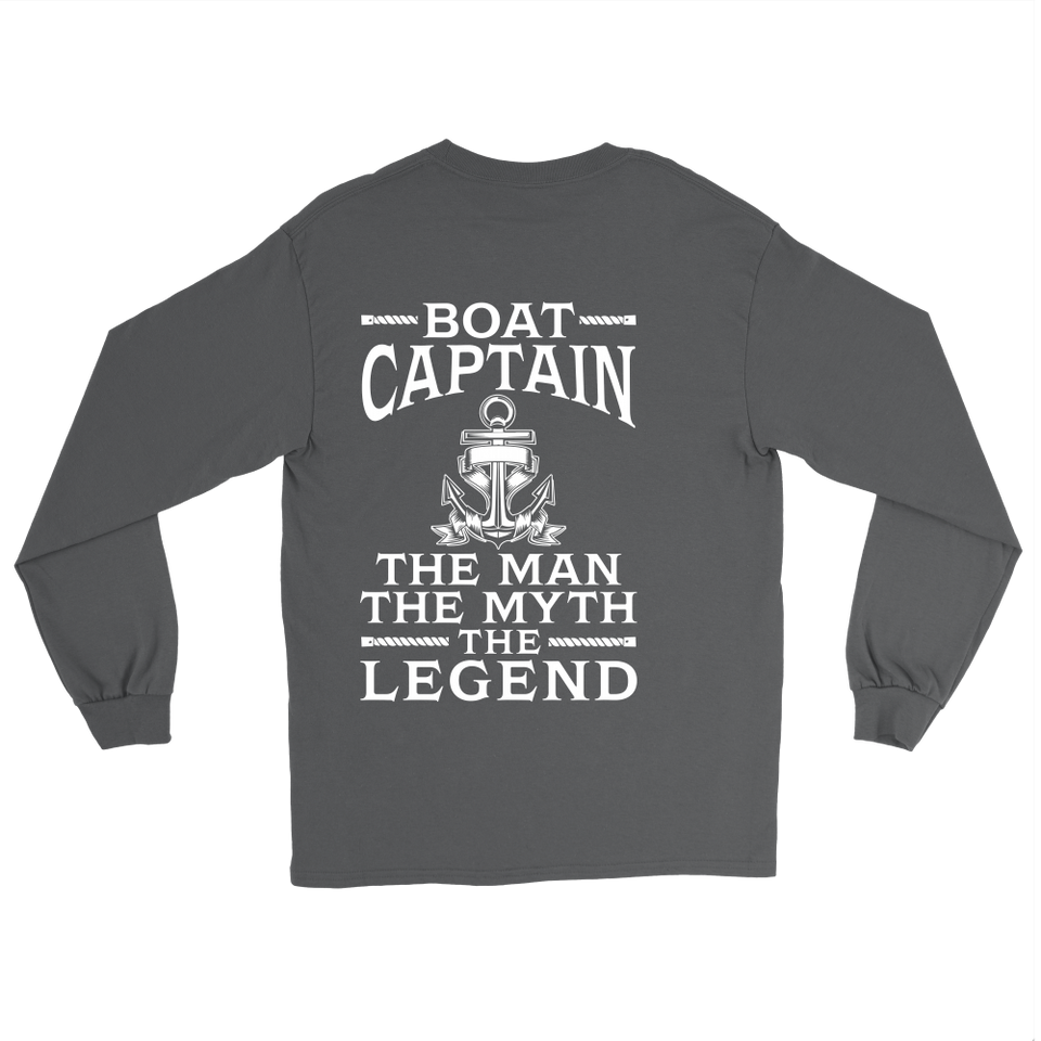 Back Side Shirt-Boat Captain The Man The Myth The Legend ccnc006 bt0069