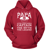 Shirt-Papa The Pontoon Captain The Myth The Legend ccnc006 ccnc012 pb0046