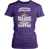 Shirt-Weekend Forecast Ham Radio Contesting With a Chance of coffee ccnc001 hr0026