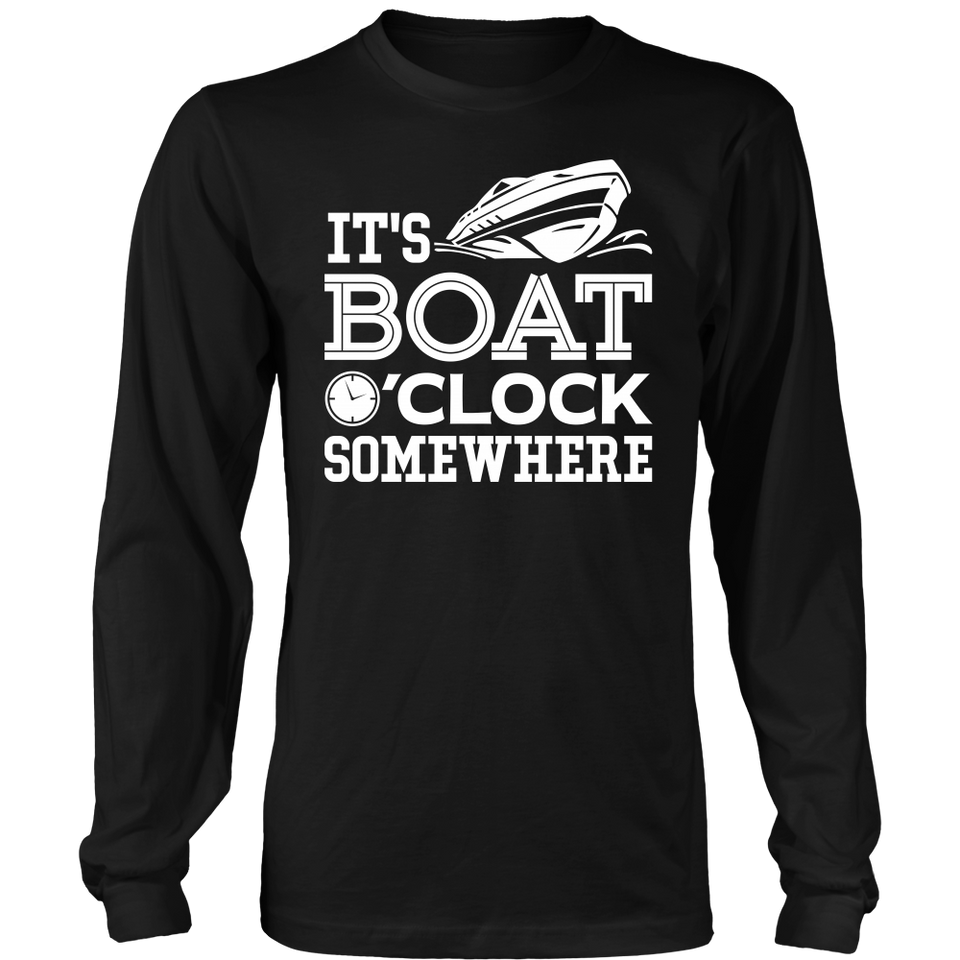Shirt-It's Boat O'clock Somewhere ccnc006 bt0063