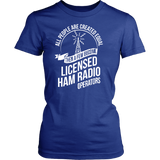 Shirt-ALL PEOPLE ARE CREATED EQUAL THEN A FEW BECOME LICENSE HAM ccnc001 hr0034