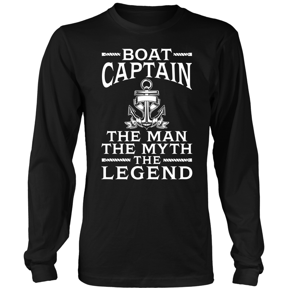 Shirt-Boat Captain The Man The Myth The Legend ccnc006 bt0069