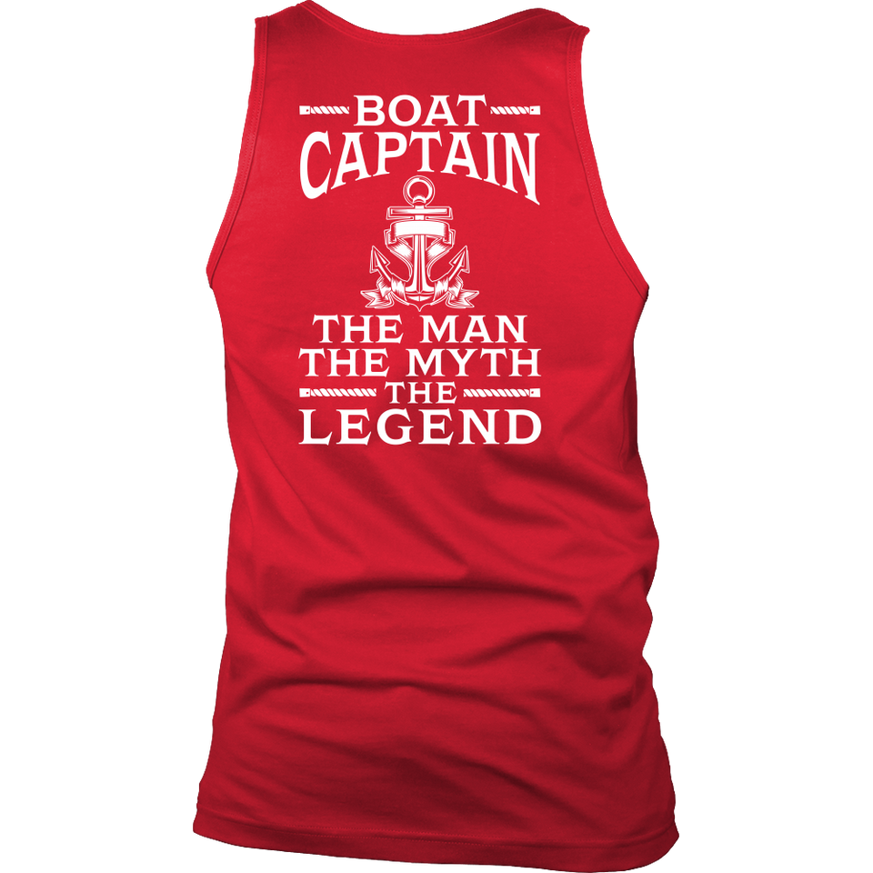 Back Side Shirt-Boat Captain The Man The Myth The Legend ccnc006 bt0069