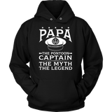 Shirt-Papa The Pontoon Captain The Myth The Legend ccnc006 ccnc012 pb0046