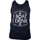 Shirt-That's What I Do I Boat I Drink And I Know Things ccnc006 bt0034