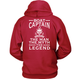 Back Side Shirt-Boat Captain The Man The Myth The Legend ccnc006 bt0069