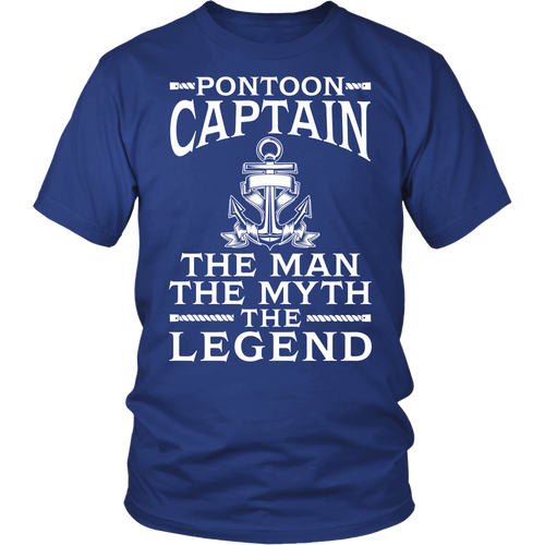 Shirt-Pontoon Captain The Man The Myth The Legend ccnc006 ccnc012 pb0034